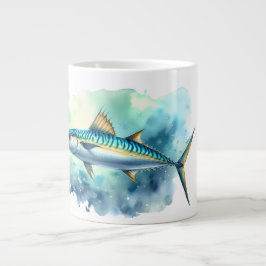 Watercolor Series: Mackerel Jumbo Mugg