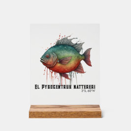 Watercolor Series: Piranha