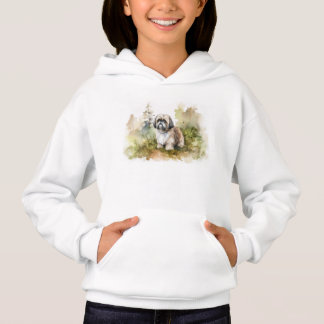 Watercolor Shih Tzu T Shirt