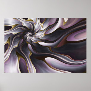 Watercolor Silke Poster