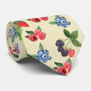 Watercolor Strawberry Raspberry Currency Mönster Slips