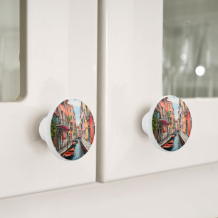 Watercolor Street i Venedig Knopp