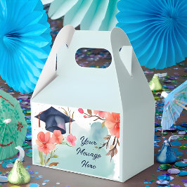 Watercolor Studenten Firande Presentaskar