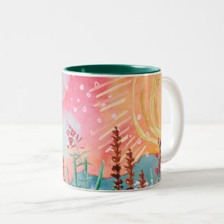 Watercolor Summer Mugg