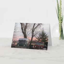 "Watercolor Sunset" Snabb Återhämtning Kort