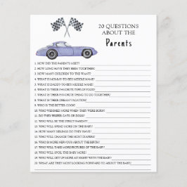 Watercolor tävla baby - spel om föräldrarna