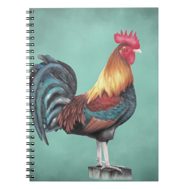 Watercolor Tupp Anteckningsbok (Framsidan)