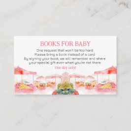 Watercolor Vegetable Farmers Market Books for Baby Tilläggskort