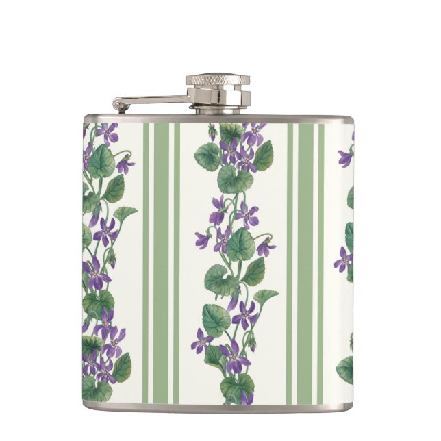 Watercolor violets and stripes fickplunta (Framsidan)