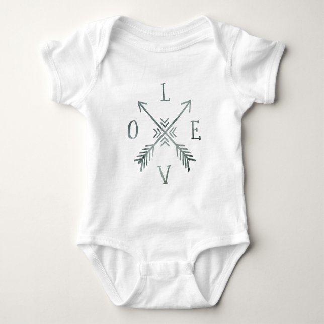 Watercolor Wanderllust Äventyr III | KÄRLEK T Shirt (Framsida)