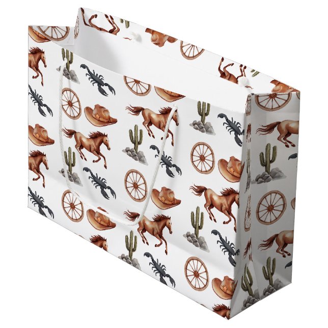 Watercolor Western Kid Art (Framsidan Vinklad)