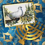Watercolor White Dove på Olive Gren Peace Helgkort<br><div class="desc">Helgdag temaobjekt designade av Umua. Tryckt och avsänt av Zazzle eller deras närstående företag.</div>