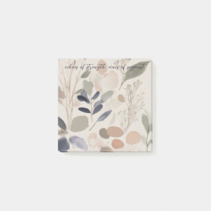 Watercolor Wildblomma Post-it Block