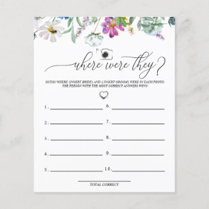 Watercolor Wildblomma Var fanns de Spel