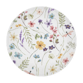 Watercolor Wildblommor |