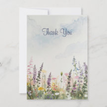 Watercolor Wildblomskugga | Rustic Boho