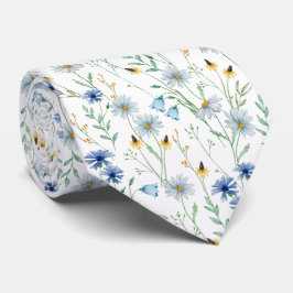 Watercolor Wildflower Meadow Floral Pattern Slips