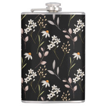 Watercolor WildFlower Mönster