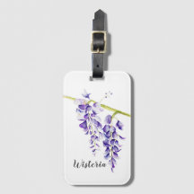 Watercolor Wisteria Botania