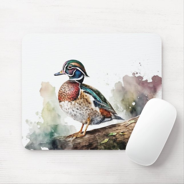 Watercolor Wood Anka Musmatta (Med mus)