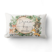 Watercolor Woodland Greenery Forest Nursery