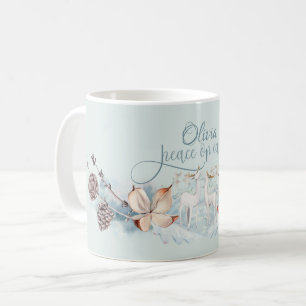 Watercolor Woodland Hjort Kaffemugg