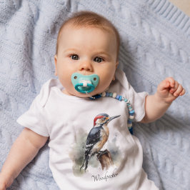 Watercolor Woodland Woodpecker, anpassningsbar T Shirt