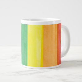 Watercolors Pride Regnbåge Jumbo Mugg