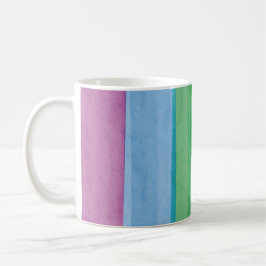 Watercolors Pride Regnbåge Kaffemugg