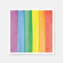 Watercolors Pride Regnbåge