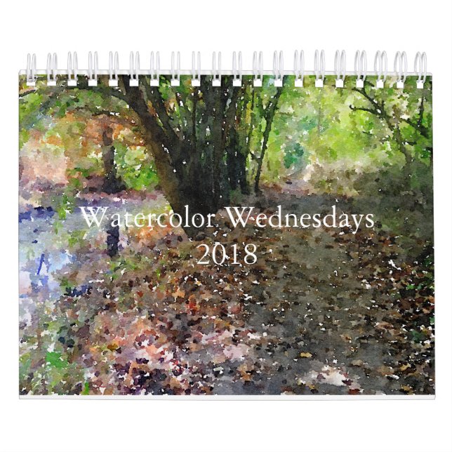#WatercolorWednesday artanons Kalender (Omslag)