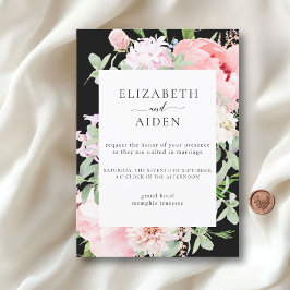 Watercolour Botanical Spring Wedding Collection Inbjudningar