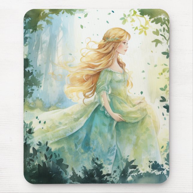 Watercolour Forest Princess Musmatta (Framsidan)