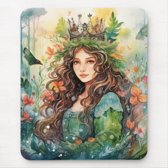 Watercolour Forest Princess Musmatta (Framsidan)