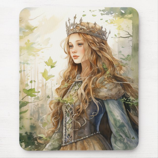 Watercolour Forest Princess Musmatta (Framsidan)