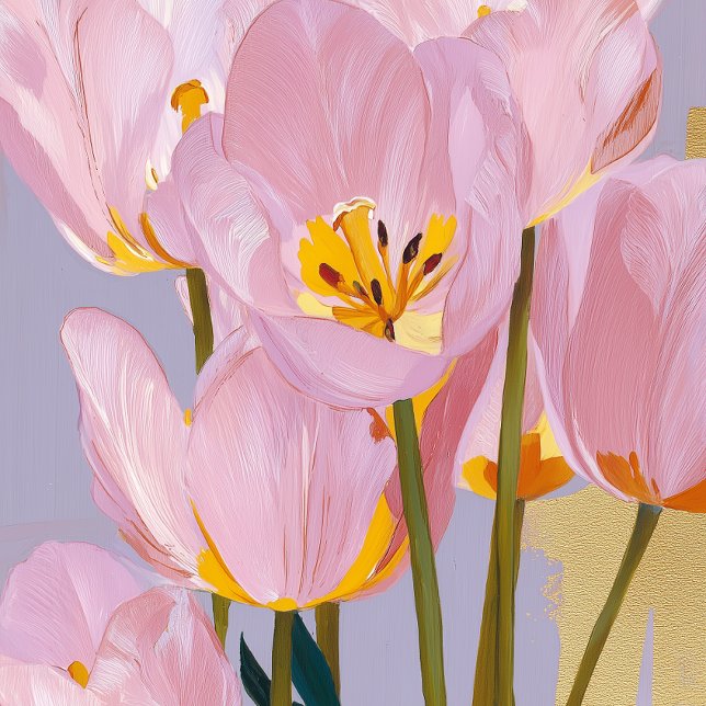 Watercolour Tulips Mother’s Day Card realistic Julkort (Skapare uppladdad)