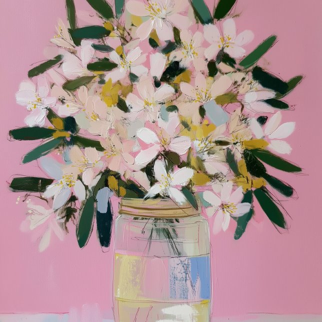 Watercolour Tulips Mother’s Day Card vase Julkort (Skapare uppladdad)