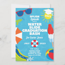 Waterdiag Studenten Bash/Bassäng Party-inbjudan Inbjudningar
