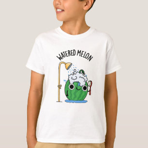 Watered Melon Funny Watermelon Pun T Shirt