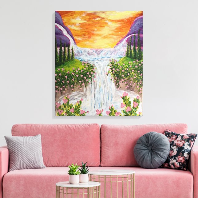 Waterfall Canvastryck (Insitu (Vardagsrum))