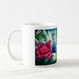 waterfall coffee mug  kaffemugg
