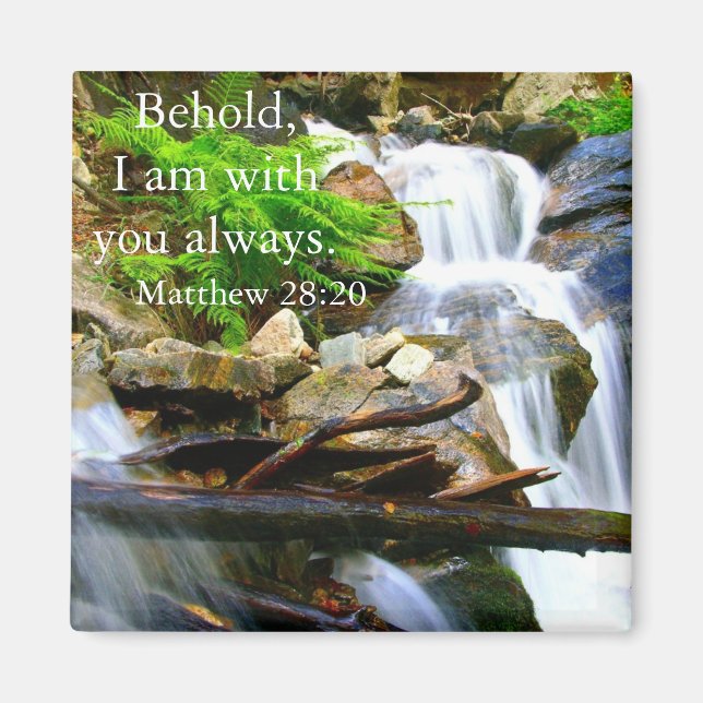 Waterfall Faith Magnet (Framsidan)