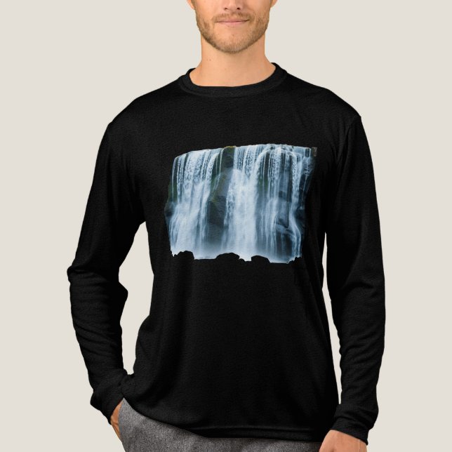 Waterfall Graphics Tri-blend Shirt T (Framsida)
