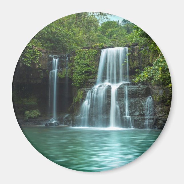 Waterfall Klong Chao | Koh Kood-ön Magnet (Framsidan)