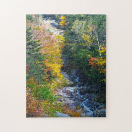 Waterfall New Hampshire. Pussel