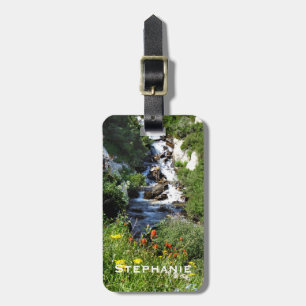 Waterfall och Wildblommor i Nevada Bag Bagagebricka