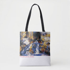 Waterfall of life - Artist - Atorilon Tote Bag Tygkasse