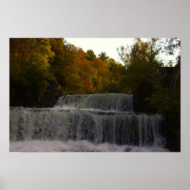 Waterfall Photo Poster (Framsidan)