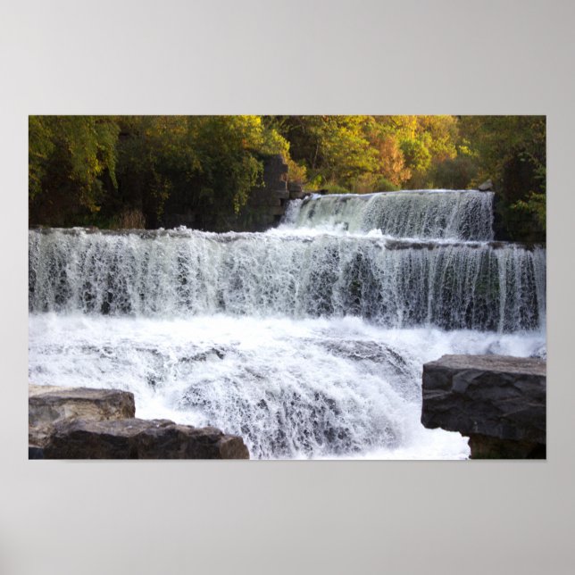 Waterfall Photo Poster (Framsidan)