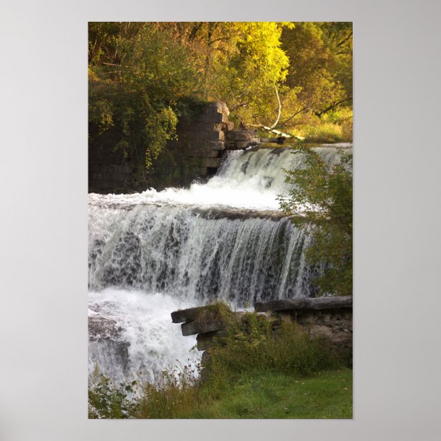Waterfall Photo Poster (Framsidan)